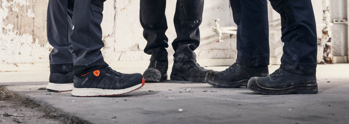 Construction safety shoes