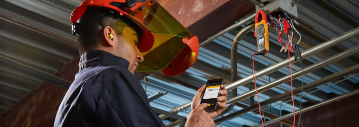 Professional electrician multimeter