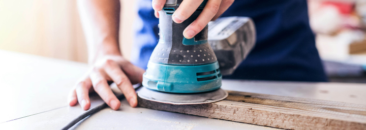 Sandpaper grit selection