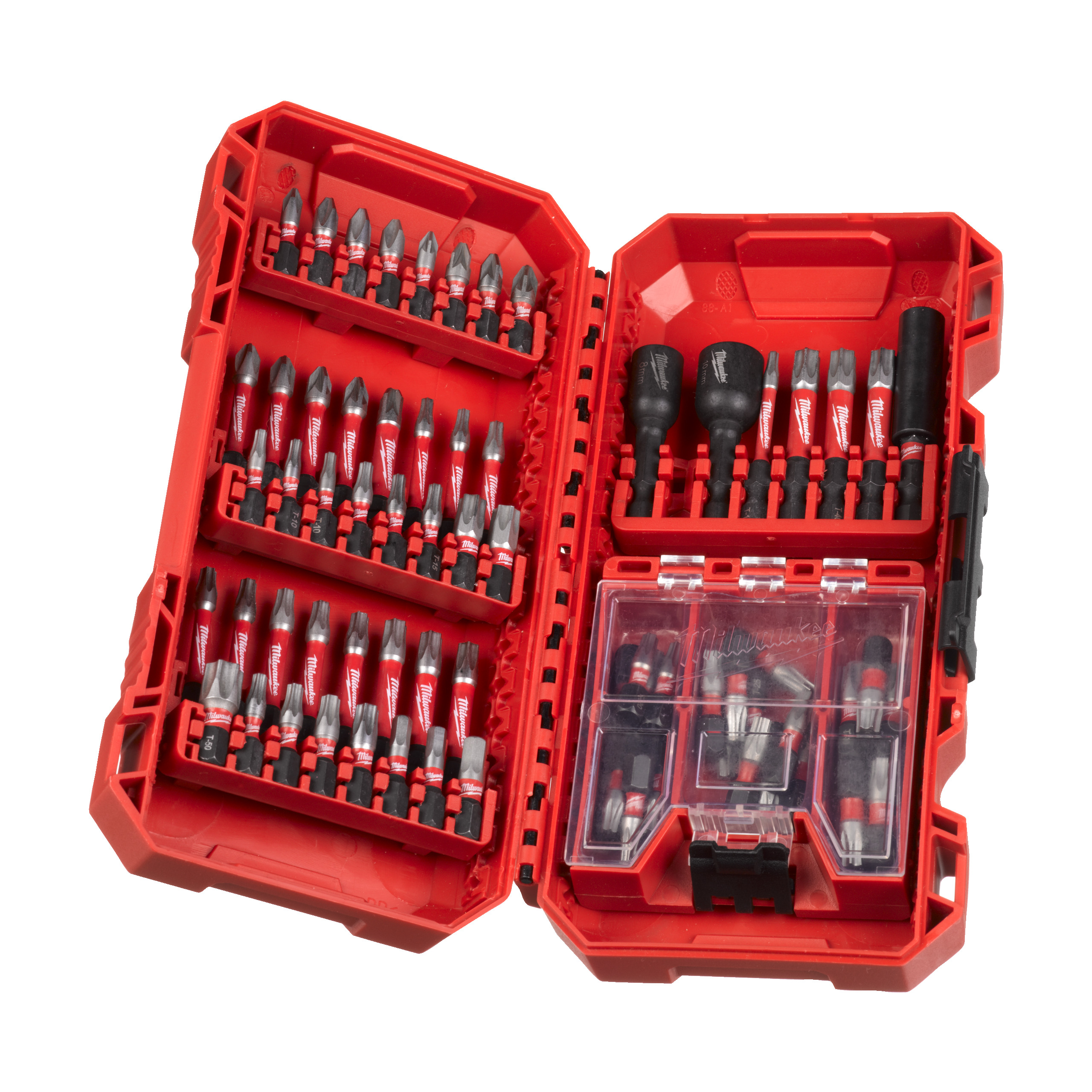 【調整パーツ付】トリーヴァゴルギーオージャー Milwaukee Accessories 4932492008 SHOCKWAVE™ IMPACT DUTY bit set