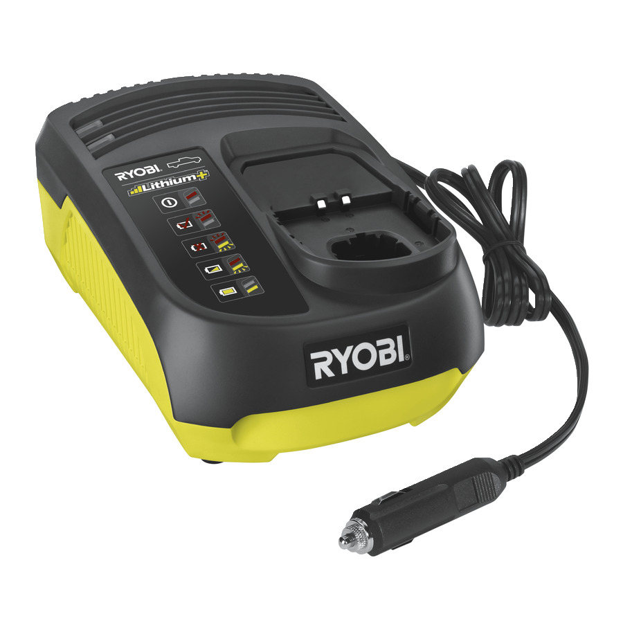ryobi cigarette lighter charger 18 Volt Battery Ryobi Battery Car Charger 5133002893 RC18118C Battery Auto  Charger One+ 18 Volt