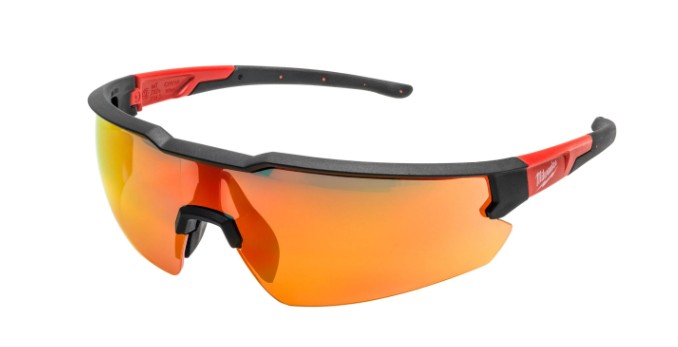 Milwaukee Accessories 4932498548 Safety glasses Enhanced - Red