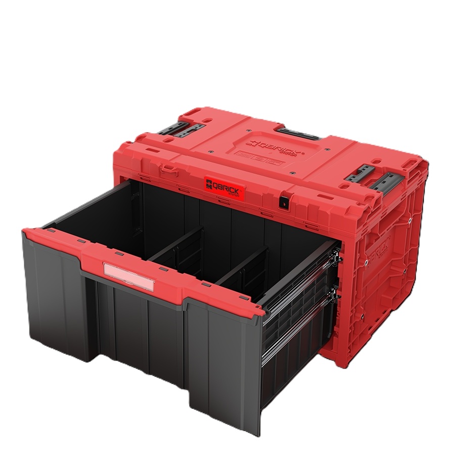 QBrick SKRQONED1CZEPG003 System ONE DRAWER 1 TOOLBOX 2.0 RED ULTRA
