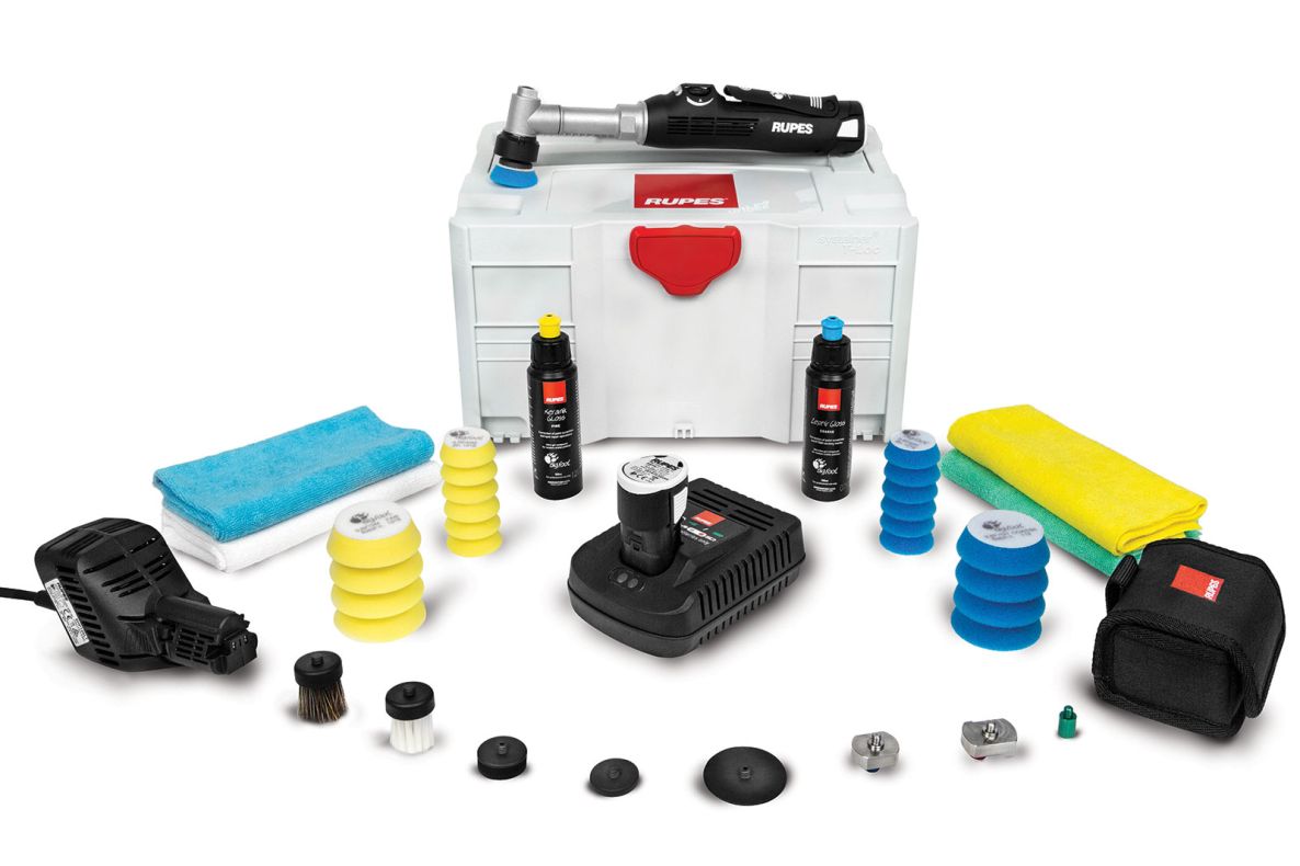 Rupes HR81ML/BLX Bigfoot iBrid Nano Long Neck set Polisher
