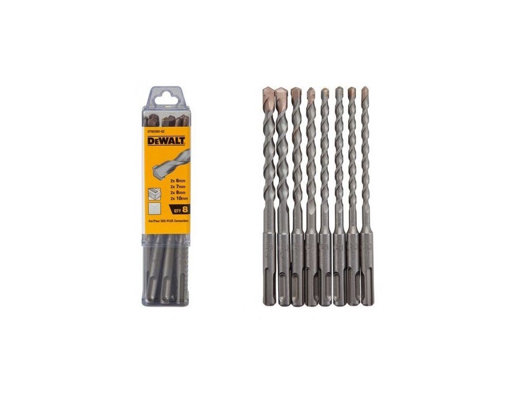 DeWalt Accessories DT60300-QZ Hammer drill bit Extreme SDS-Plus2 8-piece set