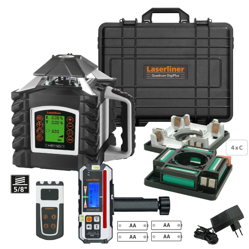 Laserliner 053.350A Quadrum DigiPlus M350 S Downhill Laser