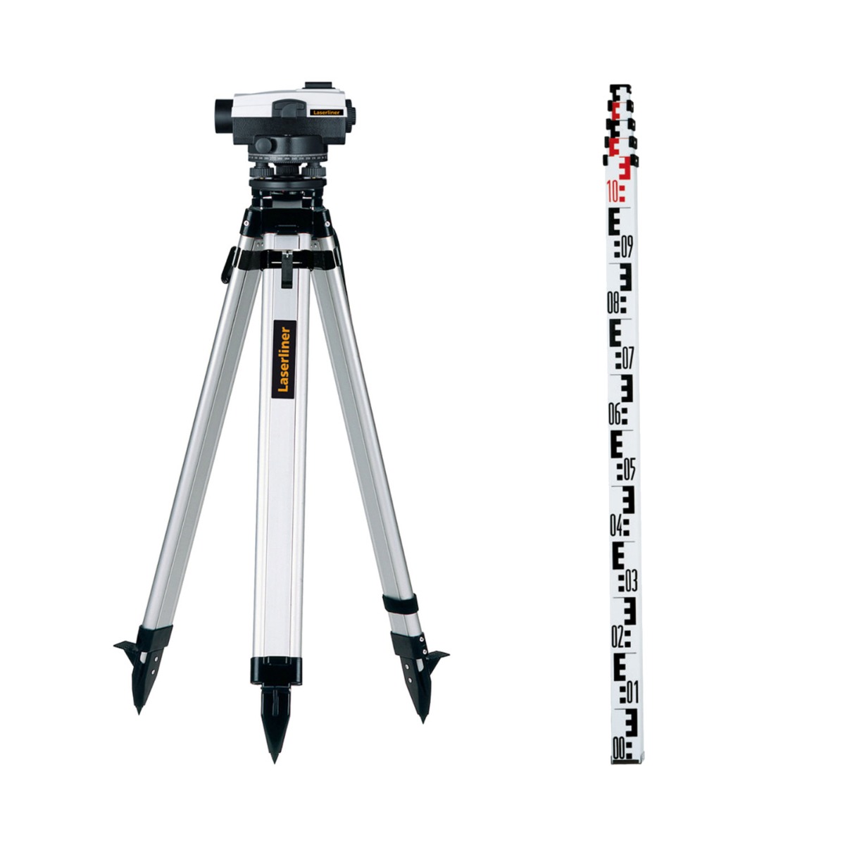 Laserliner 080.84-1 AL 26 Plus Set Automatic Spirit levelinstrument