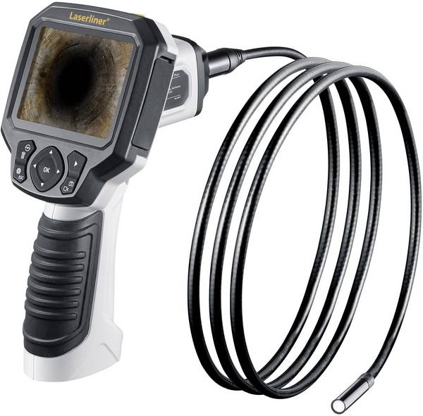 Laserliner 082.254A VideoScope Plus Compact video inspection camera with recording function