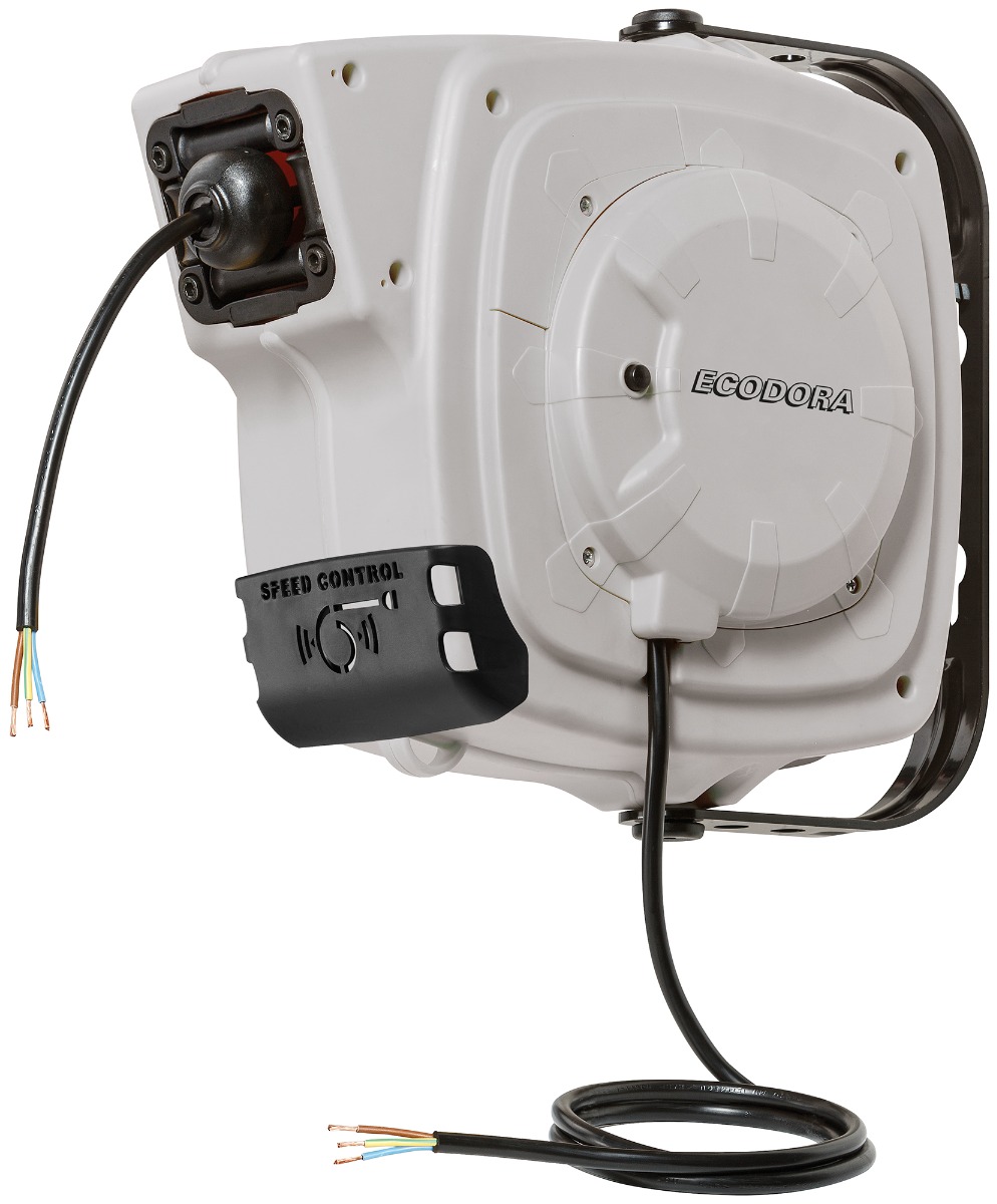 Ecodora 0E2315F Wall Reel 14+1M Electric Cable 3G X 1.5 H05 With ...