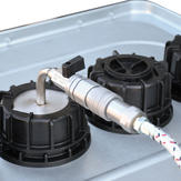 Remko 1011142 Suction hose with quick coupling serving 400 ltr. Tank