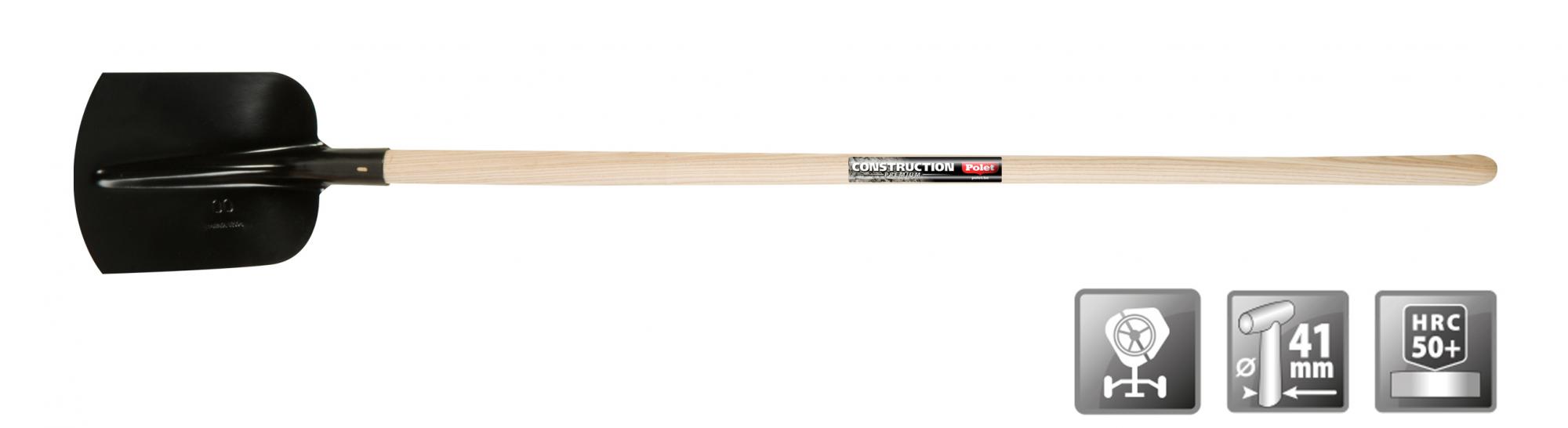 Polet 110226 Sand shovel NR00 M/ST 1.3M