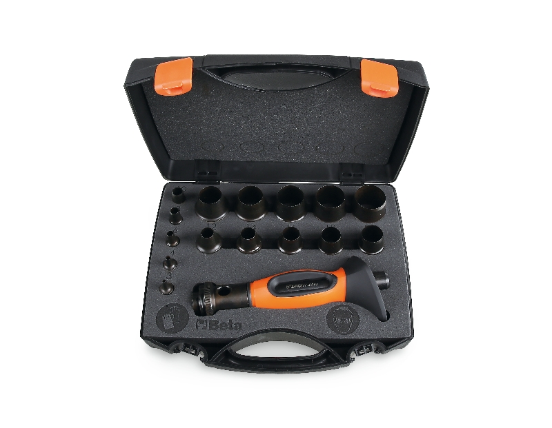 Beta 011050255 Hollow pipe set 3 to 30 mm 15-Piece