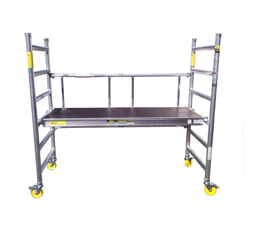 Little Jumbo 11500000 Jumbo Mini Max folding scaffold 1,80 x 0,70 mtr working height 2,80 mtr(SetA)