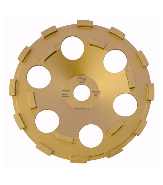 Eibenstock 12.370.00 Diamond wheel Concrete premium 180 mm - color golden brown - Shaft hole 22mm
