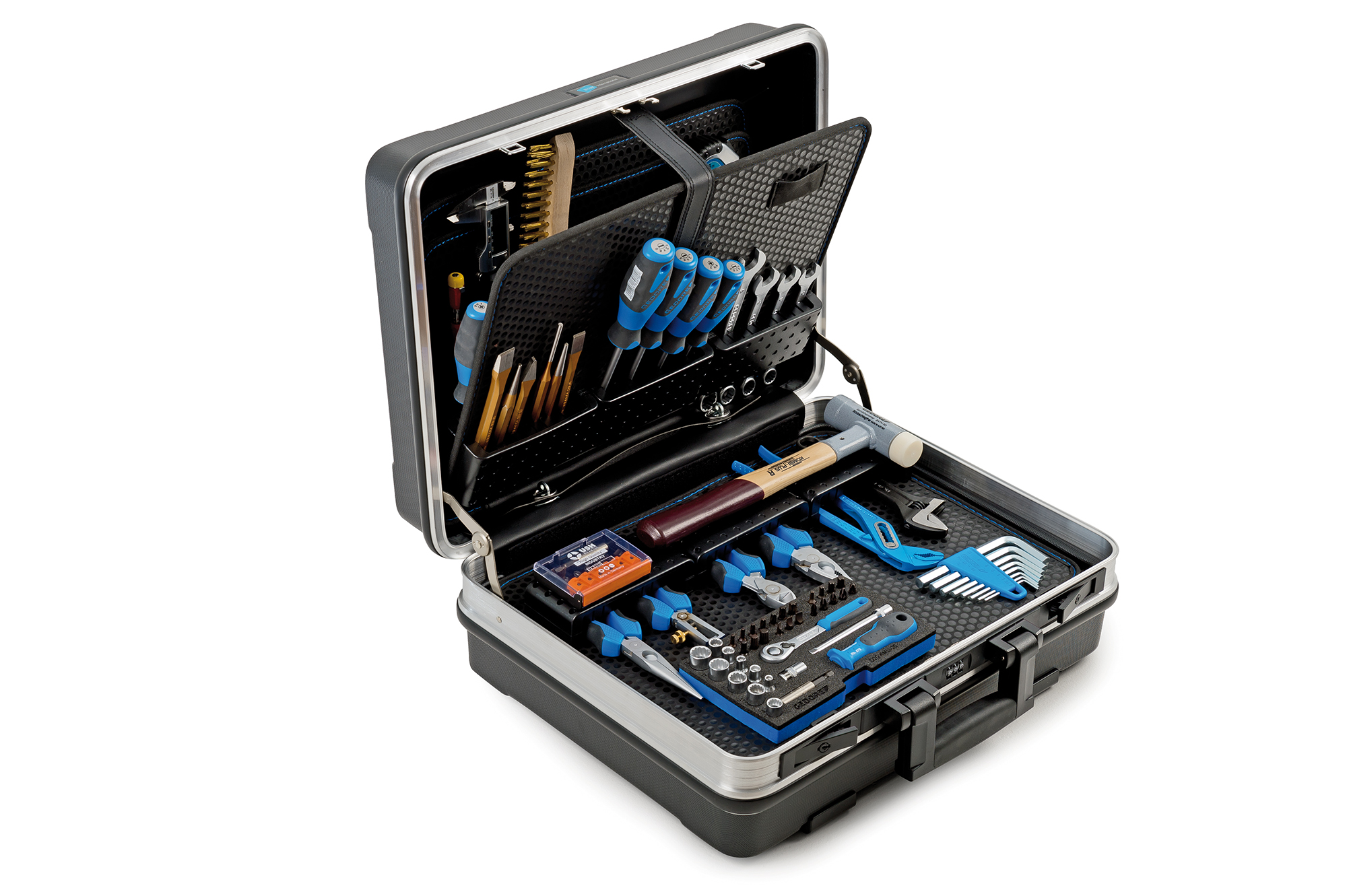 Gedore 8061390 S85-120.02M 85-piece starter set "Mechanic" in case