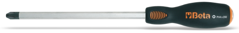 Beta 012420224 Phillips® Impact Rated Screwdriver - Ph 4x11x200 PHxDxL mm