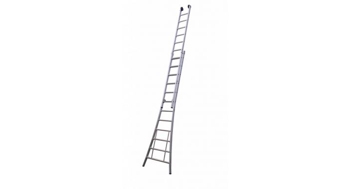 Little Jumbo 1250400218 Extension ladder Superpro 2 x 18 Treads anodised