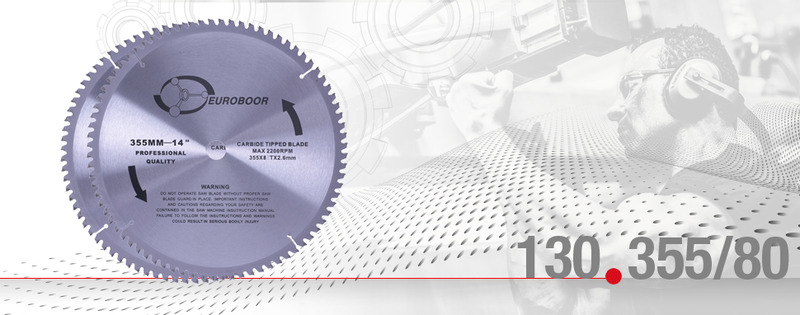 Euroboor 31613558001004 130.355/80 Saw blade 355 x 25,4 mm for metal cutter dry for Steel, Alu and Stainless Steel