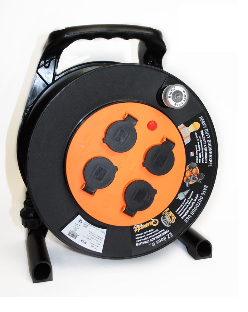 QwattPro 1311005 BigEZ Cable Reel 50mtr 3x1.50