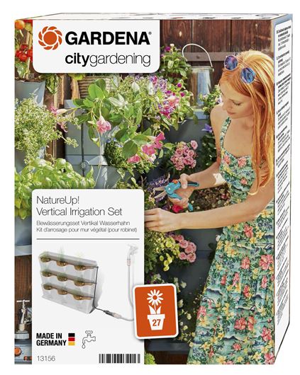 Gardena 13156-20 NatureUp! Watering Set Vertical Water Faucet