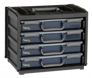 Raaco 136242 HandyBox 2 x PSC4-15 and 2 x PSC4-17 Assortment boxes