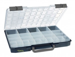 Raaco 136273 CarryLite with 25 trays 55 5x10-25/2