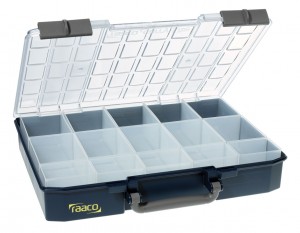 Raaco 136310 Carry-Lite 80 5x10-15 assortment case with 15 insert boxes