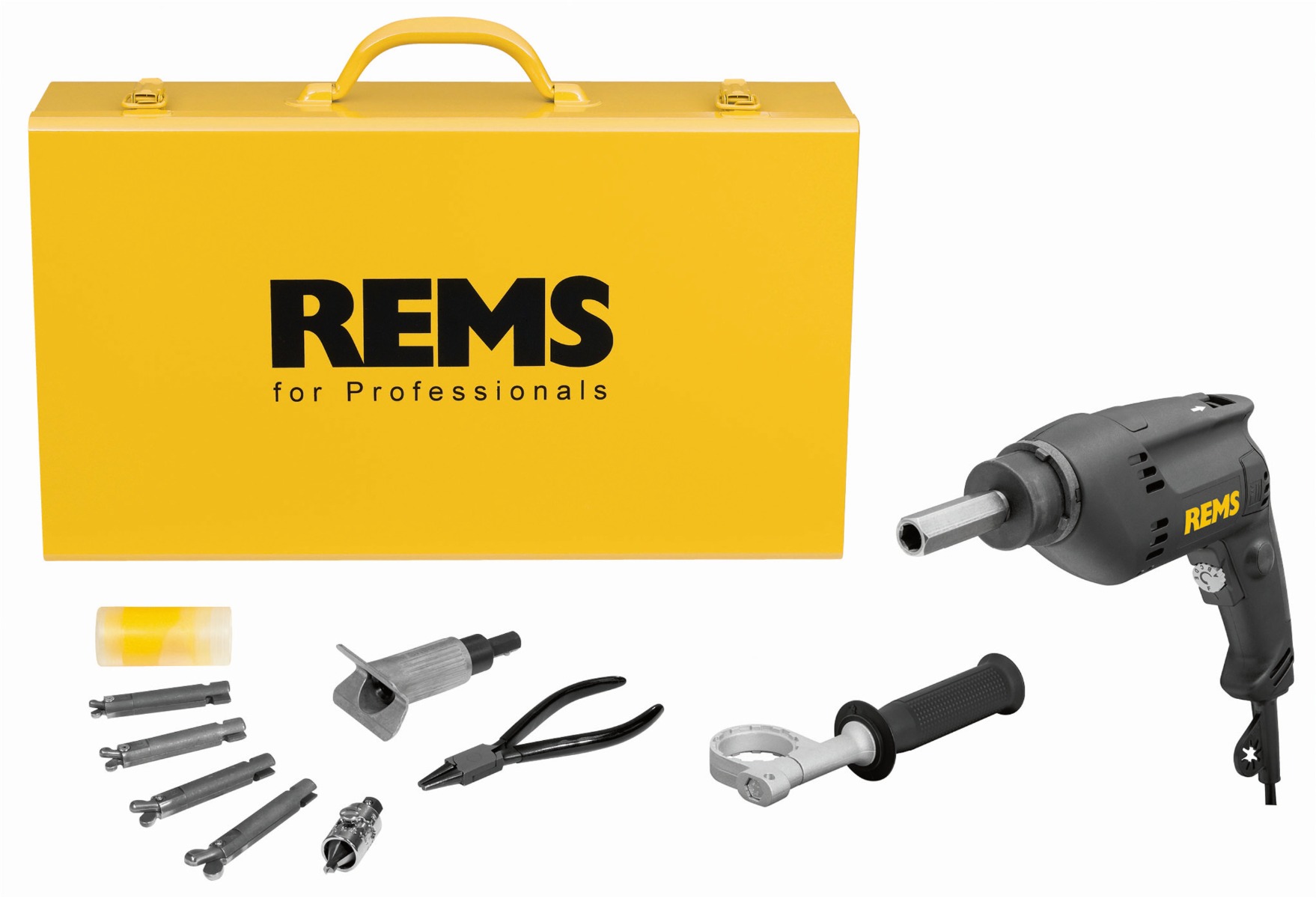 Rems 151000 R220 Hurrican Set 12-15-18-22 Electric Tube Extractor