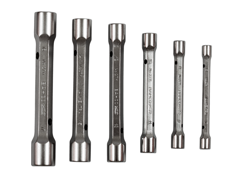 Bahco 27M/6 Pipe wrench set, metric