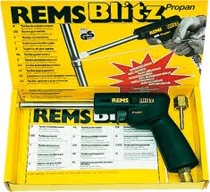 Rems 160010 R Blitz Turbo gas soldering torch Propane