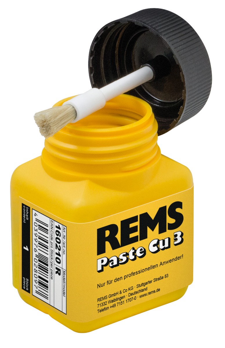 Rems 160210 R Paste Cu 3 Soft Adhesive Paste of Soldering Powder and Flux