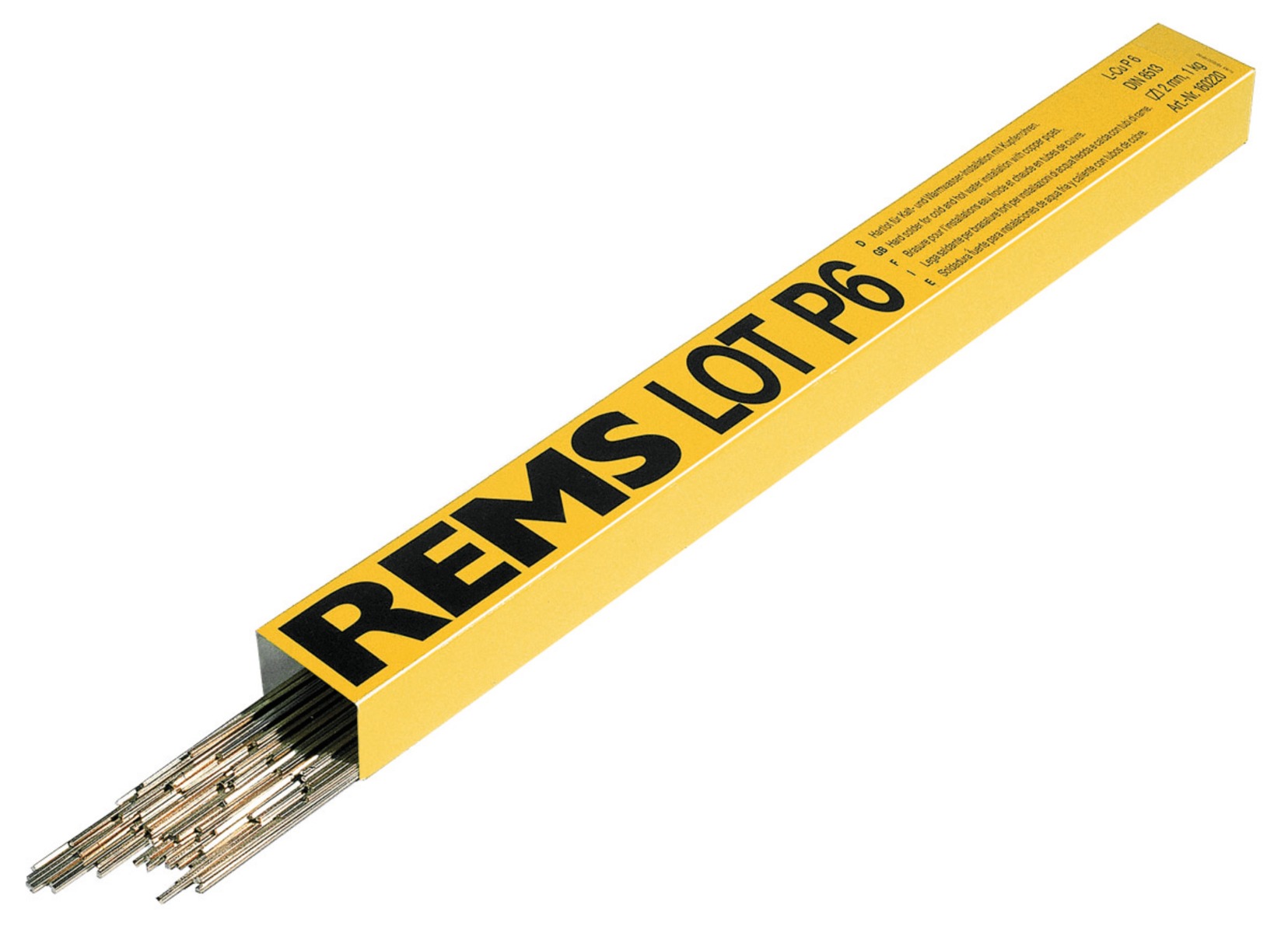 Rems 160220 R Lot P6 Brazing solder B-Cu94P-710/890