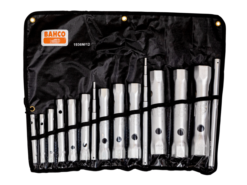 Bahco 1936M/12 Pipe wrench sets, metric