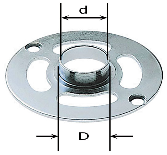 Festool Accessories 486030 Copying ring KR-D17/OF 900