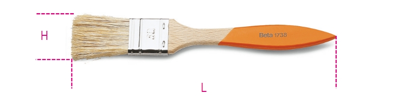 Beta 017380001 1738-Brush 210 mm