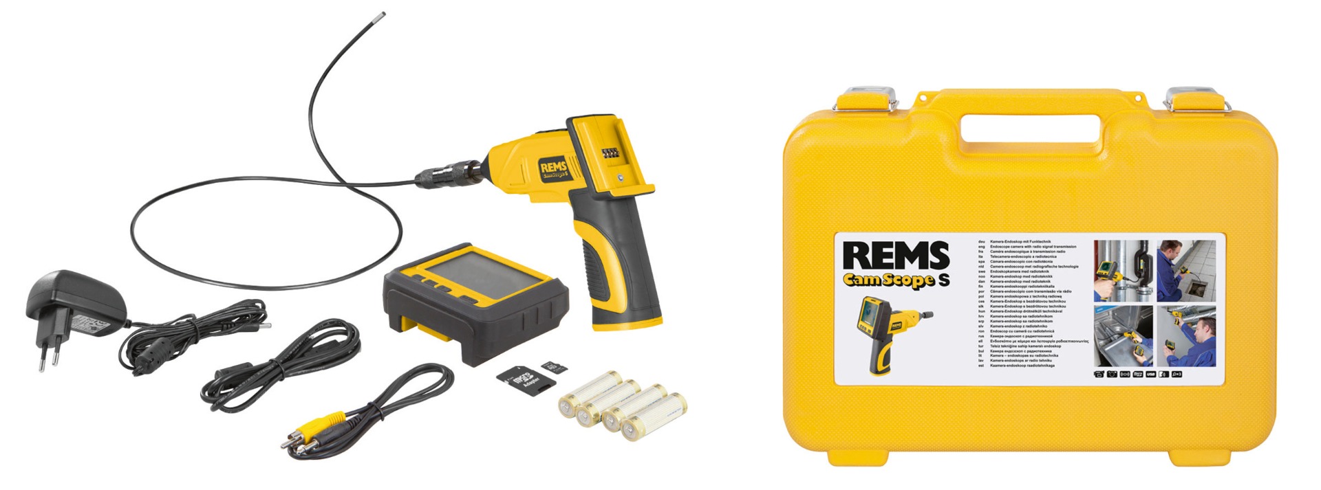 Rems 175132 R220 CamScope S Set 4.5-1 Camera Endoscope with Wireless Signal Transmission