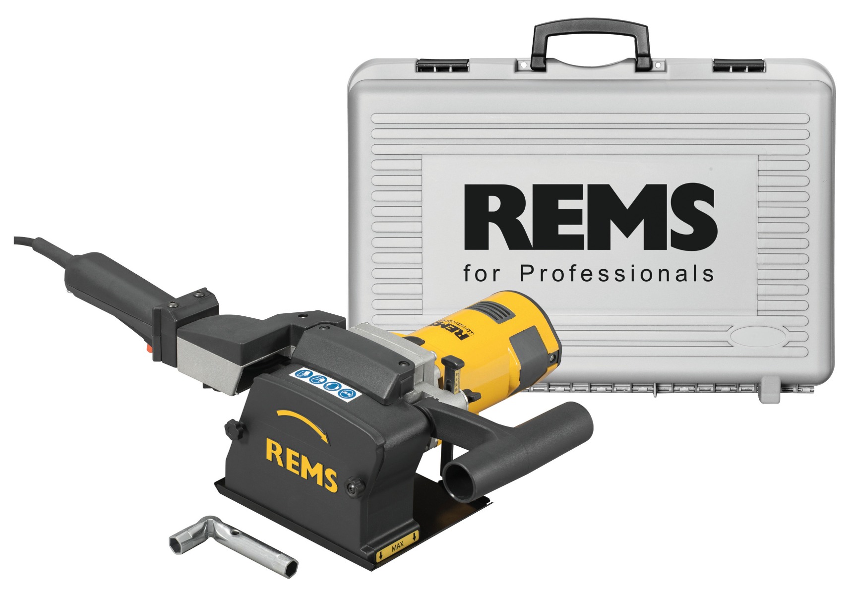 Rems 185010 R220 185010 Crocodile 125 Basic-Pack Trench Saw