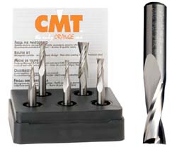 CMT 191.000.01 Set of  bits - upcut spiralization 5 pcs.
