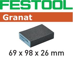 Festool Accessories 201083 Scouring sponge GRANAT 69x98x26 220 GR/6