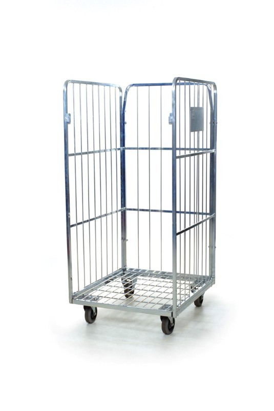 Tretal 201.081 Roller container 810 x 720 x 1535 mm Rubber 500 kg