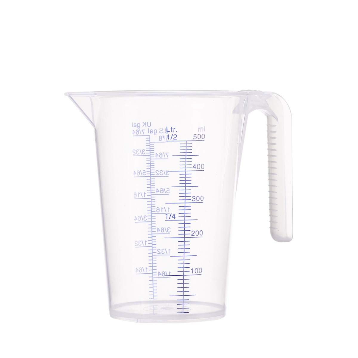 Pressol 07 061 Measuring cup PP 0.5L transparent scale ml/l US gal/UK gal
