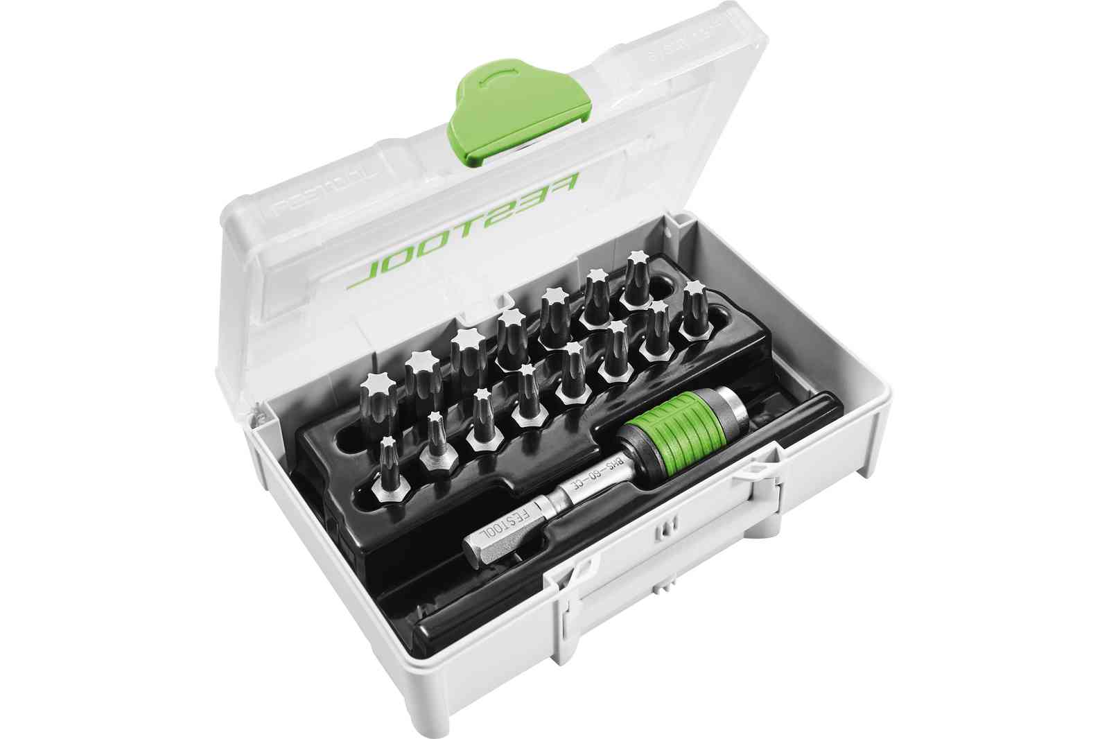 Festool Accessories 205823 SYS3 XXS CE-TX BHS 60 16-piece bit set in SYS3 XXS systainer