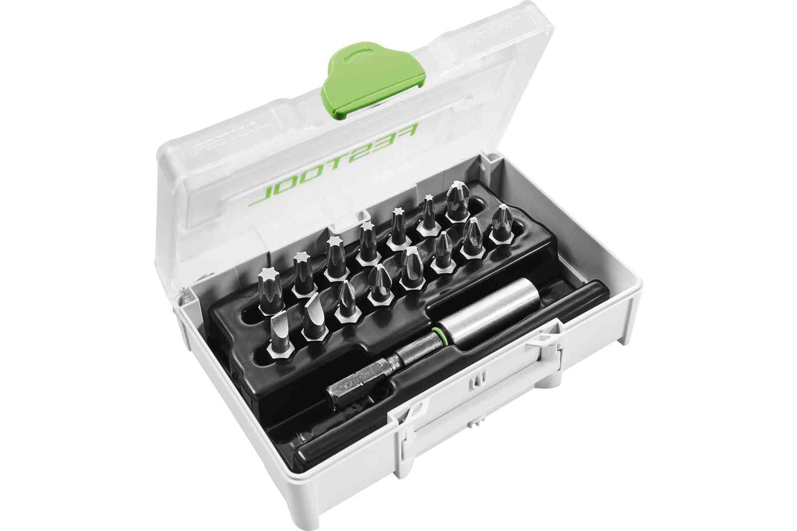 Festool Accessories 205825 SYS3 XXS CE-MX BHS 60 16-piece bit set in SYS3 XXS systainer