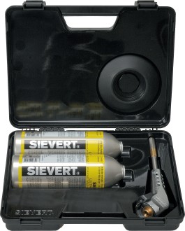 Sievert 215563 Metaljet Ultramapp Burner set in case