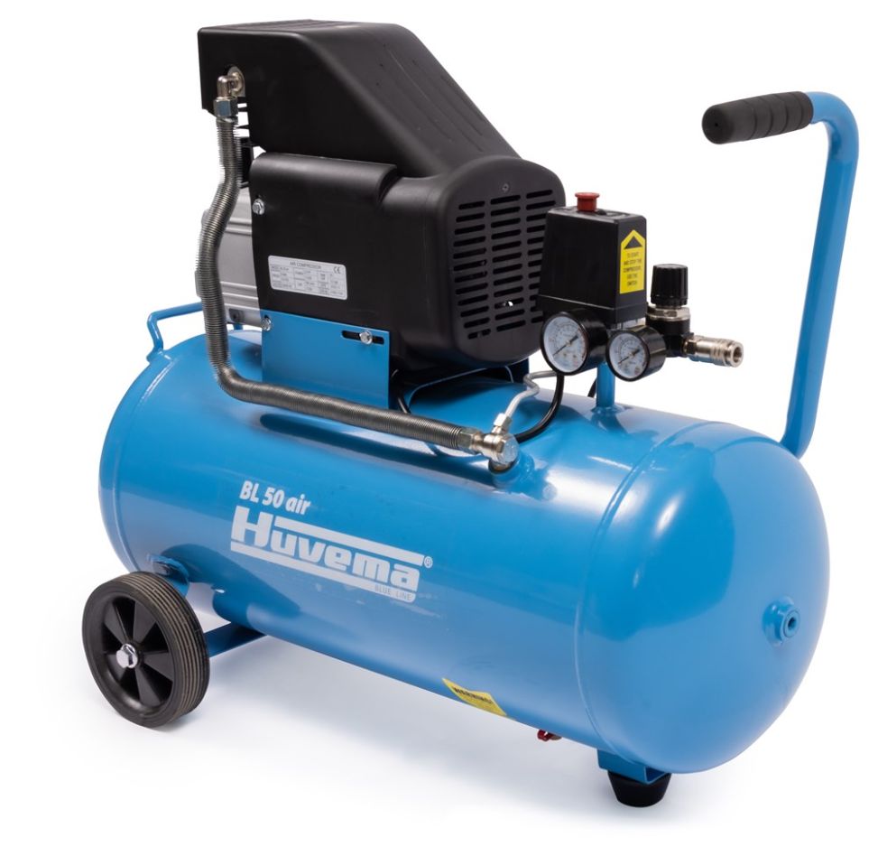 Huvema 21662 Oil lubricated air compressor 50 liters