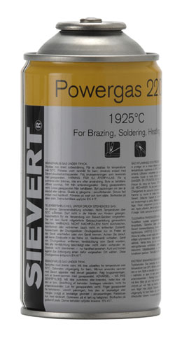 Sievert 220383 Gas cartridge Butane 65%/Propane 35% -175 gr / 320 ml