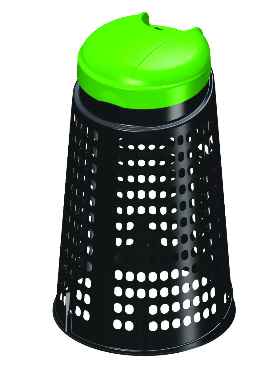 Little Jumbo 2393091102 Eco Bin PP trash can 110 ltr GREEN lid