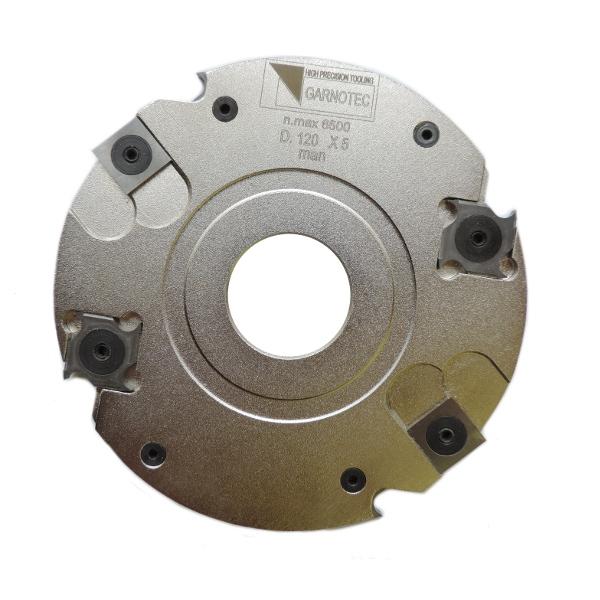 GRN Tools 240.050.05M Grooving cutter with WPL blades 120mm