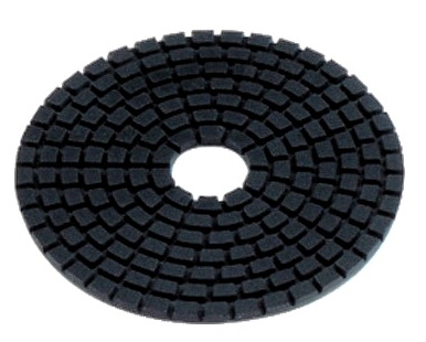 Flex-tools Accessories 253817 Dry-Jet velcro diamond disc (dry and wet) 100 mm Grit 200