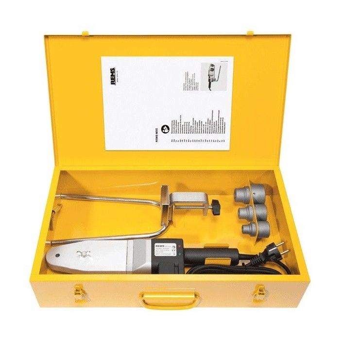 Rems 256233 R220 Heating element socket welder MSG 63 FE Set 20-25-32